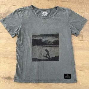 Munster Charcoal Surf Graphic Tee